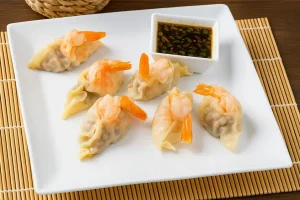 Пельмені з креветкою та свининою (6шт)